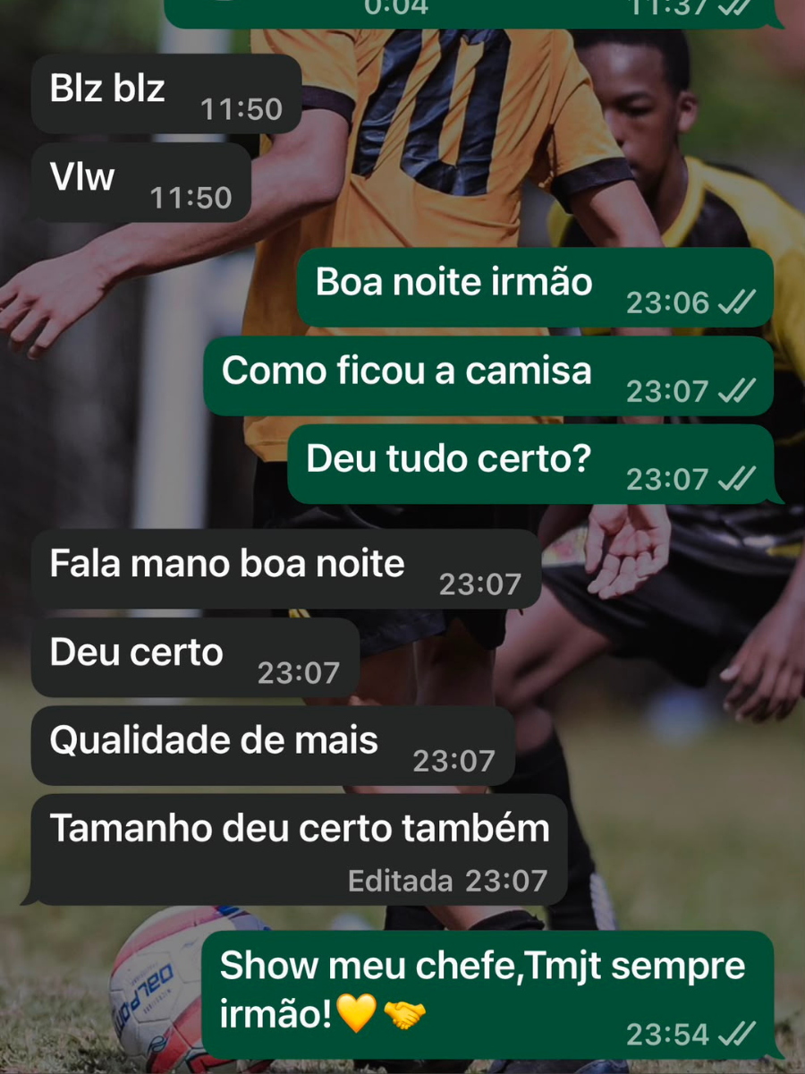 Feedback de cliente Império Outlet
